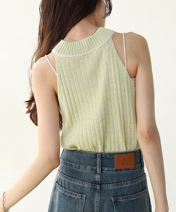 アメスリニットトップス