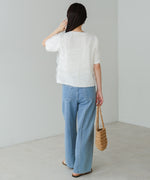 チュールギャザーＴシャツ