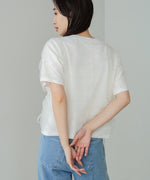 チュールギャザーＴシャツ