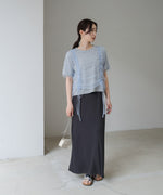 チュールギャザーＴシャツ