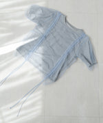 チュールギャザーＴシャツ