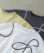 コード刺繍使いＴシャツ