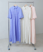 【S・Mサイズ展開】ビスチェ風シャツワンピース