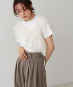 アシメフリルドッキングカットソー