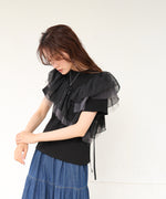 アシメフリルドッキングカットソー