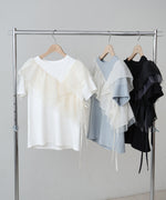 アシメフリルドッキングカットソー