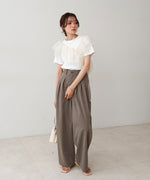 アシメフリルドッキングカットソー