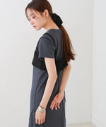 【S・Mサイズ展開】ビスチェセットメローワンピース