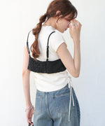 【S・Mサイズ展開】ビスチェセットメローワンピース