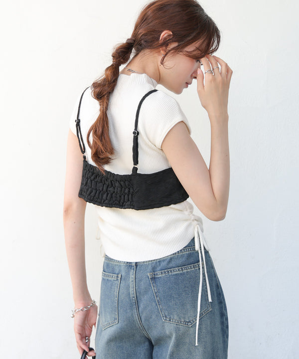 【S・Mサイズ展開】ビスチェセットメローワンピース