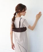 【S・Mサイズ展開】ビスチェセットメローワンピース