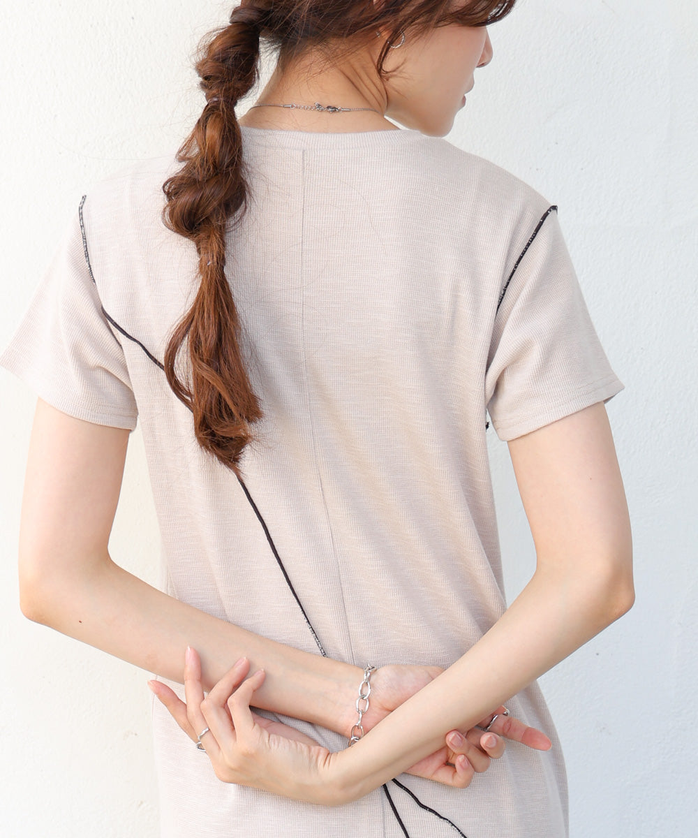 【S・Mサイズ展開】ビスチェセットメローワンピース