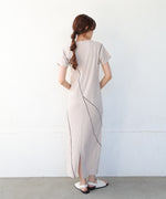 【S・Mサイズ展開】ビスチェセットメローワンピース