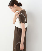 【S・Mサイズ展開】ビスチェセットメローワンピース