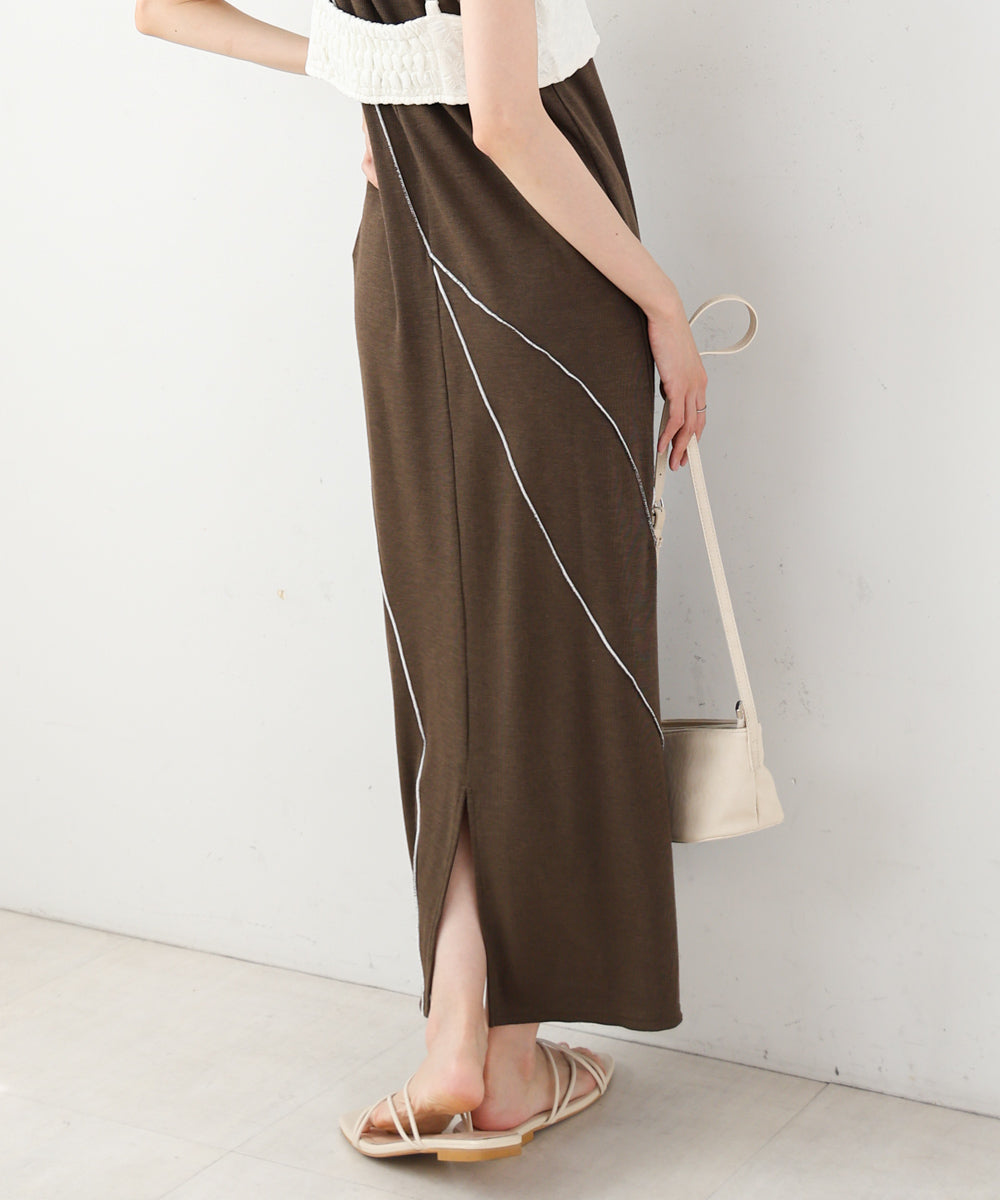 【S・Mサイズ展開】ビスチェセットメローワンピース