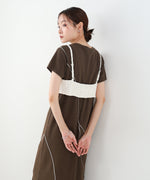 【S・Mサイズ展開】ビスチェセットメローワンピース