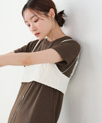 【S・Mサイズ展開】ビスチェセットメローワンピース