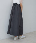 【低身長向けサイズあり】チュールレイヤードウエストドロストワンピース