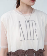 【低身長向けサイズあり】チュールレイヤードウエストドロストワンピース