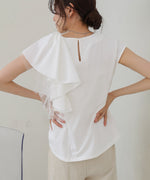 イレヘムラッフルデザインカットソー