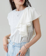 イレヘムラッフルデザインカットソー