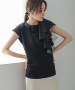 イレヘムラッフルデザインカットソー