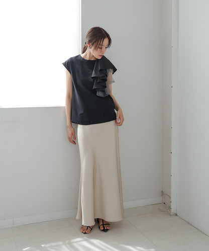 イレヘムラッフルデザインカットソー