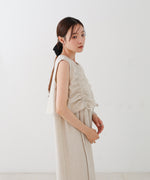 【低身長向けサイズあり】シャーリングレイヤード風ワンピース