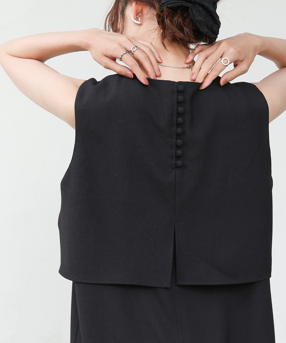 【低身長向けサイズあり】シャーリングレイヤード風ワンピース