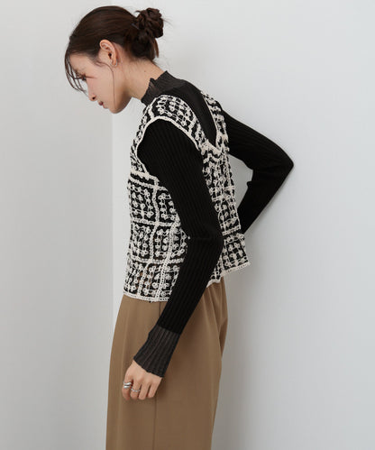 前後2WAYボタン付ビスチェ