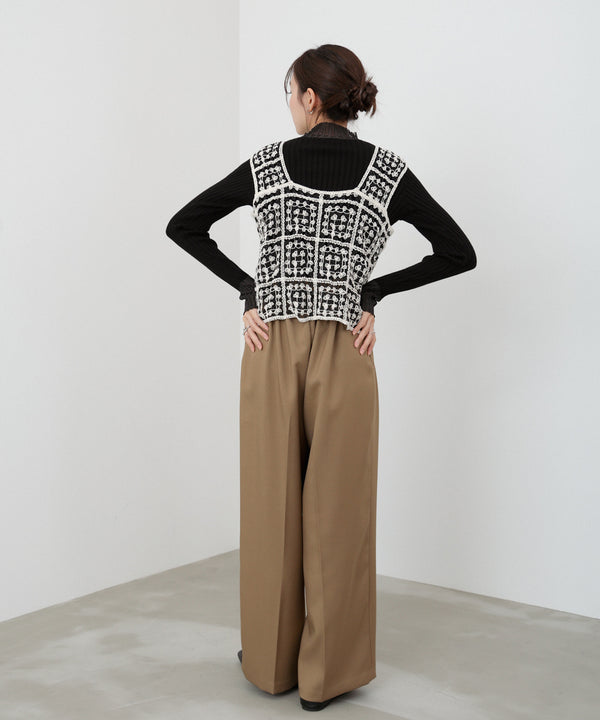 前後2WAYボタン付ビスチェ