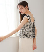 前後2WAYボタン付ビスチェ