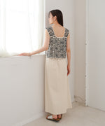 前後2WAYボタン付ビスチェ