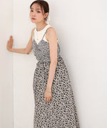 【S・Mサイズ展開】リトルフラワーシャーリングキャミワンピース