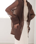 オーガンジーシアーテーラージャケット