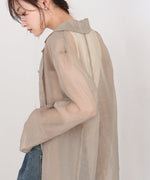 オーガンジーシアーテーラージャケット