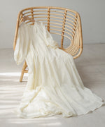 【S・Mサイズ展開】コットンボイルギャザーワンピース