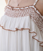 レーヨンクレープスモッキングキャミソール