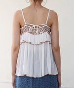 レーヨンクレープスモッキングキャミソール