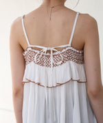 レーヨンクレープスモッキングキャミソール