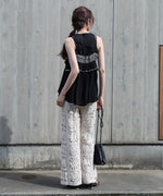 レーヨンクレープスモッキングキャミソール