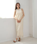 シアーチェックキャミワンピース