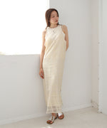 シアーチェックキャミワンピース