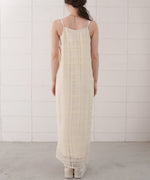 シアーチェックキャミワンピース