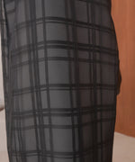 シアーチェックキャミワンピース