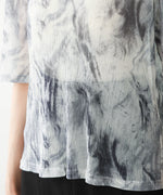 ニュアンスプリントシアーカットソー