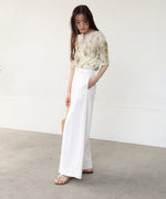 ニュアンスプリントシアーカットソー