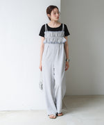 【S・Mサイズ展開】ギャザーオールインワン