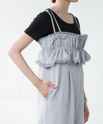 【S・Mサイズ展開】ギャザーオールインワン