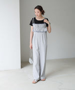 【S・Mサイズ展開】ギャザーオールインワン